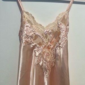 Vintage Natori Pink Slip Dress